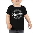 Promoted To Auntie Est 2022 Toddler Tshirt