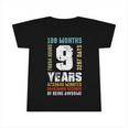 9 Years Being Awesome 9Th Birthday Gift Boy Girl Infant Tshirt