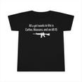 All A Girl Needs In Life Is Coffee Mascara And An Ar157382 T-Shirt Infant Tshirt