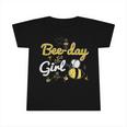 Bee Bee Bee-Day Girl Birthday Party Cute Bee Infant Tshirt