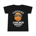 Chicken Chicken Certified Chicken Nugget Expert - Funny Chicken Nuggets Infant Tshirt