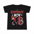 Dabbing Boy 8 Year Old Soccer Player 8Th Birthday Party Infant Tshirt