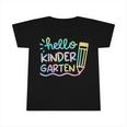Hello Kindergarten Tie Dye Teachers Kids Back To School Infant Tshirt