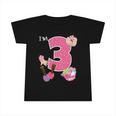 Im 3 Spa Party Birthday Girl Nail Polish Makeup Birthday Infant Tshirt