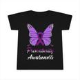 Prematurity Awareness Butterfly Purple Ribbon Prematurity Prematurity Awareness Infant Tshirt