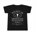 Society Of Obstinate Headstrong Girls Pride And Prejudice Raglan Baseball Tee Infant Tshirt