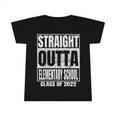 Straight Outta Elementary School Graduation Class 2022 Funny Infant Tshirt