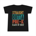Straight Outta Pre-K Preschool Class Of 2022 Graduation Infant Tshirt