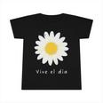 Womens Cute Spanish Sunflower V-Neck Infant Tshirt