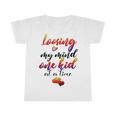 Cute Mom Loosing My Mind One Kid At A Time Mothers Day Gif Infant Tshirt