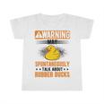 May Spontaneously Talk About Rubber Ducks V2 Infant Tshirt