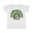 One Lucky Mimi Irish Rainbow Leopard St Patricks Day Infant Tshirt