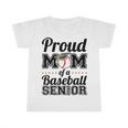Proud Mom Of A Senior 2022 Baseball Mom Graduate Graduation Infant Tshirt