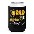 Dad Of The Bee Day Girl Hive Party Birthday Sweet Can Cooler