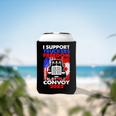 I Support Truckers Freedom Convoy 2022 V3 Can Cooler