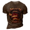 Arvizu Blood Runs Through My Veins Name 3D Print Casual Tshirt Brown