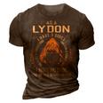 As A Lydon I Have A 3 Sides And The Side You Never Want To See 3D Print Casual Tshirt Brown