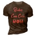 Badass Cane Corso Mom Funny Dog Lover 3D Print Casual Tshirt Brown