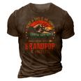 Being A Dad Is An Honor Being A Grandpop Is Priceless 3D Print Casual Tshirt Brown
