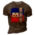 Best Haitian Dad Ever Haiti Daddy Fathers Day Gift 3D Print Casual Tshirt Brown