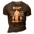 Bop Grandpa Gift Bop Best Friend Best Partner In Crime 3D Print Casual Tshirt Brown
