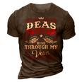 Deas Name Shirt Deas Family Name 3D Print Casual Tshirt Brown