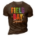 Field Day 2022 Field Squad Kids Boys Girls Students 3D Print Casual Tshirt Brown