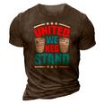 Funny Alcohol United We Keg Stand Patriotic 4Th Of July 3D Print Casual Tshirt Brown