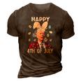Funny Joe Biden Merry Christmas Confused Easter Day 3D Print Casual Tshirt Brown