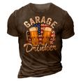 Garage Drinker 4Th Of July American Flag Dad Mens Garage V2V3 3D Print Casual Tshirt Brown