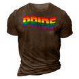Gay Pride Lgbt Lgbtq Awareness Month 2022 3D Print Casual Tshirt Brown
