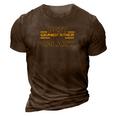 Grandpa Grandfather Gift Best Grandfather In Galaxy 3D Print Casual Tshirt Brown