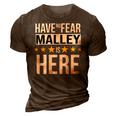 Have No Fear Malley Is Here Name 3D Print Casual Tshirt Brown