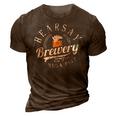 Hearsay Brewing Co Home Of The Mega Pint That’S Hearsay V2 3D Print Casual Tshirt Brown
