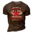 Im Not A Widow Im A Wife My Husband Awaits Me In Heaven 3D Print Casual Tshirt Brown