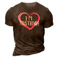 Intermittent Fasting - Im Fasting 3D Print Casual Tshirt Brown