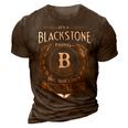Its A Blackstone Thing You Wouldnt Understand Name 3D Print Casual Tshirt Brown