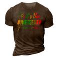Junenth Its The Junenth For Me Junenth 1865 3D Print Casual Tshirt Brown