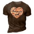 Kids American Girl Patriot 4Th Of July Independence Day Baby Girl 3D Print Casual Tshirt Brown