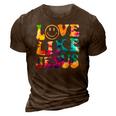 Love Like Jesus Tie Dye Faith Christian Jesus Men Women Kid 3D Print Casual Tshirt Brown
