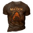 Maiden Name Shirt Maiden Family Name 3D Print Casual Tshirt Brown