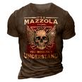 Mazzola Name Shirt Mazzola Family Name V3 3D Print Casual Tshirt Brown