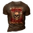 Mcelhaney Name Shirt Mcelhaney Family Name V4 3D Print Casual Tshirt Brown