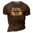 Mens My Favorite Volleyball Player Calls Me Dad For Men Fathers Day 3D Print Casual Tshirt Brown