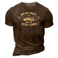 Not All Angels Have Wings Some Have Stethoscope Nurse Outfit 3D Print Casual Tshirt Brown Not All Angels Have Wings Some Have Stethoscope Nurse Outfit 3D Print Casual Tshirt Brown