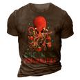 Oceans Of Possibilities Summer Reading 2022 Octopus 3D Print Casual Tshirt Brown