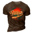Papa Like A Grandpa Only Cooler Funny Dad Papa Definition 3D Print Casual Tshirt Brown