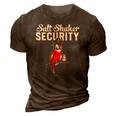 Pirate Parrot I Salt Shaker Security 3D Print Casual Tshirt Brown