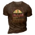 Pluviophile Definition Rainy Days And Rain Lover 3D Print Casual Tshirt Brown