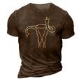 Pro Choice Reproductive Rights My Body My Choice Gifts Women 3D Print Casual Tshirt Brown
